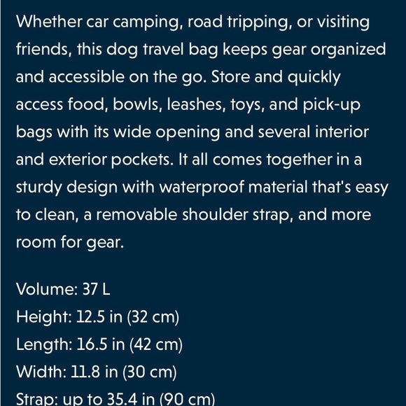 Ruffwear Travel Bag “Haul Bag” - Picture 5 of 16